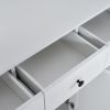 100x40x180cm Simple, With Drawers, With Wine Shelf, Particleboard, Triamine Veneer, Acrylic Door, Sideboard, White