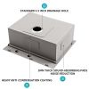 36 Brushed Nickel Farmhouse Sink - 36 Inch Kitchen Sink Stainless Steel 16 gauge Apron Front Kitchen Sink